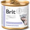 Brit Veterinary Diet Cat Gastrointestinal - Umido in Lattina per Gatti Adulti 200 Gr. - Minimo 3 pezzi -