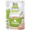 Brit Care Cat Soup Tacchino - Zuppa in Bustina per Gatti Adulti 75 Gr. - Acquisto minimo 6 pezzi -