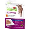 Natural Trainer Sterilised Tacchino - Bustine Gatto 85 g -