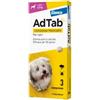 AdTab Compresse Masticabili Antiparassitarie Cane 112,5 mg 2,5-5,5 Kg - Scatola