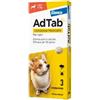 AdTab Compresse Masticabili Antiparassitarie Cane 225 mg 5,5-11 Kg - Compressa Singola