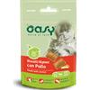 Oasy Snack Gatto Biscotti Ripieni con Pollo 60 g -