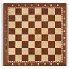 dal Negro, Scacchiera in Legno con Lettere e Numeri, Piano di Gioco 40x40 cm