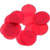 TOYZFRIENDY Gelatine per Faretti Rotonde 20 Pezzi PET per Luce Calda Rosso | Pellicola Adesiva Traslucida, Installazione Peel And Stick, per Binari e Appliques in Casa