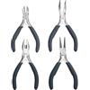 kwb Elektronik set di pinze 4 pezzi 369890 (ad apertura automatica, maneggevole, attrezzatura di base)