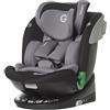 Giordani Jupiter Seggiolino Auto 40-150 cm I-Size, Base Girevole 360°Omologato R129/03, Connettori Isofix e Top Tether, Reclinabile, Riduttore Neonato e Regolazione Automatica, 0-12 Anni