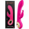 HUGBOX Sex Toy Vibratore Rabbit Riscaldante - Stimolatore Clitorideo e