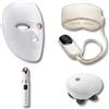 Bellezza - Massaggiatore Corpo, Maschera Oculare, Maschera LED Viso e