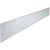 IRKA 1003-002 - Bordo prato stretto - 100 x 0,1 cm - Bordo letto in alluminio-zinco con doppio attacco a vite - altezza 18 cm