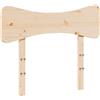 vidaXL Testiera 90 cm in legno di pino massiccio