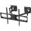 OEM Supporto a parete per televisore, completamente regolabile, facile da installare, colore nero