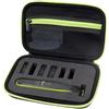 OEM Custodia per rasoio, resistente agli urti, con scomparto per accessori, verde e nero