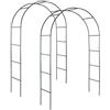 TecTake Arco giardino in ferro per rampicanti Arco per rosa decorationi | - disponibile in diverse quantità- (2 Pezzi | no. 402660)