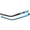 Generico Gambe in silicone for occhiali da vista for bambini - Montature di ricambio for bambini(Black Blue)