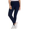 Ulla Popken Bengalinhose Slim, Sienna, Pantaloni Donna, Nero (Schwarz 10), 62