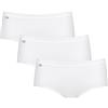 sloggi Basic+ Midi 3P, Slip, Donna, Bianco (White), 40