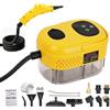 Nexalite Pulitore a Vapore Portatile 2500W,3 Bar,Serbatoio 1100ml | Pulitore Vapore Casa con 6 Livelli di Temperatura,12 Accessori,Multiuso per Cucina Bagno Divani Auto