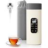 Maestri House Bollitore piccolo da 550 ml, 6 in 1, bollitore da viaggio, riscaldamento rapido, rivestimento interno in acciaio inox 304, per tè, caffè e latte per bambini