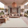 TT Home Tappeto Da Esterno Impermeabile Giardino Camera Da Letto Corridoio Aspetto Naturale Di Sisal Design Geometrico Boho, Dimensione:120x170 cm