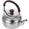 ABOOFAN Bollitore da Tè in Acciaio Inossidabile da 2000ml Manico Ergonomico e Design Anti-ustione per Stufa a Induzione e Legna per Casa e Cucina