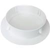 HouseVibe Piastra copertura foro soffitto bianca 15cm, tappo decorativo pannello accesso per condizionatore d'aria faretto, tappo per foro- 156 A 190 Buche