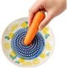 Generico Piastra per Grattugiare in Ceramica,Rotonda in Ceramica con Motivo Frutta, Manuale - per Grattugiare Aglio | per Verdura Cioccolato Fragola Cibo Cucina Sbucciare Cuocere Al Forno