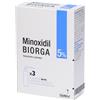 LABORATOIRES BAILLEUL S.A. Minoxidil 5%, Soluzione Cutanea Trattamento Alopecia, 3 x 60ml