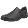 Clarks Donaway Step, Mocassino Uomo, Nero (Pelle Nera), 39.5 EU Larga