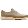 Clarks Easeway Lace Mens Sand Combi, 10.5
