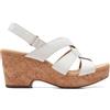 Clarks Giselle Beach, Sandali con Zeppa Donna