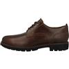 Clarks Batcombe Tie Mens Dark Tan Lea, 6.5