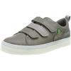 Clarks Scarpe da Ginnastica Flare Bug da Bambino, Pelle Grigio Scuro, 10.5 UK Child