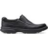 Clarks Bradley Free, Mocassino Uomo, Blk Tumbled Lea, 46 EU
