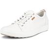 ECCO Soft 7, Scarpe da ginnastica Donna, Bianco 1007, 42 EU