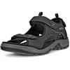 ECCO Ecco Offroad Classic, Sandali Uomo, Black, 44 EU