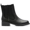 Clarks Orinoco Club 203409, Stivali Donna, Nero (Black Leather), 39 EU