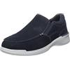 Clarks Donaway Free, Mocassino Uomo, Blu (Navy Waxy II), 44 EU