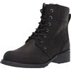 Clarks Orinoco Spice, Stivali Donna, Nero Black Leather, 35.5 EU