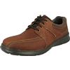 Clarks Cotrell Walk, Scarpe con lacci Uomo, Marrone (Marrone Tobacco), 46 EU