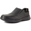 Clarks Cotrell Step, Mocassini Uomo, Nero (Nero Black Oily Lea), 41 EU