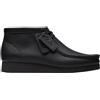 Clarks Wallabeeevo BT Chukka Stivali Uomo, Pelle Nera, 44 EU