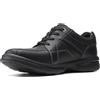 Clarks Bradley Walk, Scarpe con lacci Uomo, Nero (Black Leather), 42.5 EU