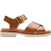 Clarks Orinoco Cross, Sandali Donna, Tan Interest, 41.5 EU
