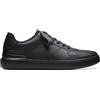 Clarks Sneaker Courtlite Tie Uomo, Cuoio Nero, 39.5 EU