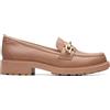 Clarks Donna Orinoco2 Edge Loafer, Pelle Praline, 39 EU