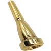 WingPower Tromba bocchini per Yamaha o Bach Conn King tromba 3 C 5 C 7 C oro argento - Strumento musicale professionale in ottone placcato in lega di rame 3C Gold