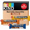 BE-KIND Protein Barretta Proteica, Confezione Mista in 3 Gusti diversi, Snack Pr
