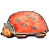 BLUSUPERSHOP 1 RENDIRESTO coccinella art1 LEGNO big 30x24 cm circa,effetto anticato VASSOIO caramelle POGGIA RESTO DENARI PER POGGIARE SOLDI VICINO NEGOZIO svuota tasche BAR RISTORANTE OMAGGIO PORTACHIAVI ali