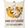 Apjielop Regalo Donna, Regalo Donna Compleanno, Migliore Amica Sorella Coperta