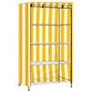 Generico Copri Scaffale per Organizzazione | Protezione per Griglie Metalliche - Resistente Antipolvere e Impermeabile 210D per Organizzazione in Cucina, Dispensa, Garage e Armadio